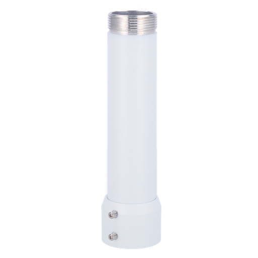 Support plafond - Pour caméras dôme - Hauteur 200 mm - Convient pour une utilisation en extérieur et en intérieur - Couleur blanche - Fabriqué en aluminium